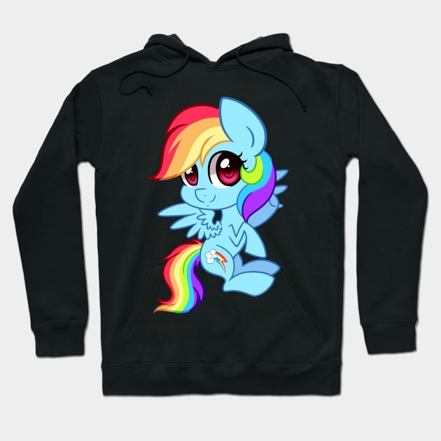 Rainbow Dash Hoodie by Pinipy